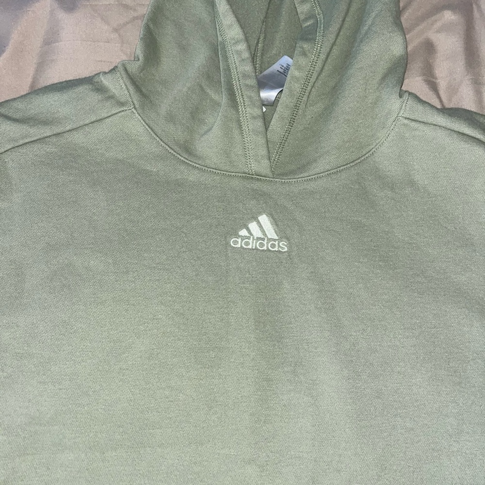 Adidas Green Hoodie - Picture 3 of 5